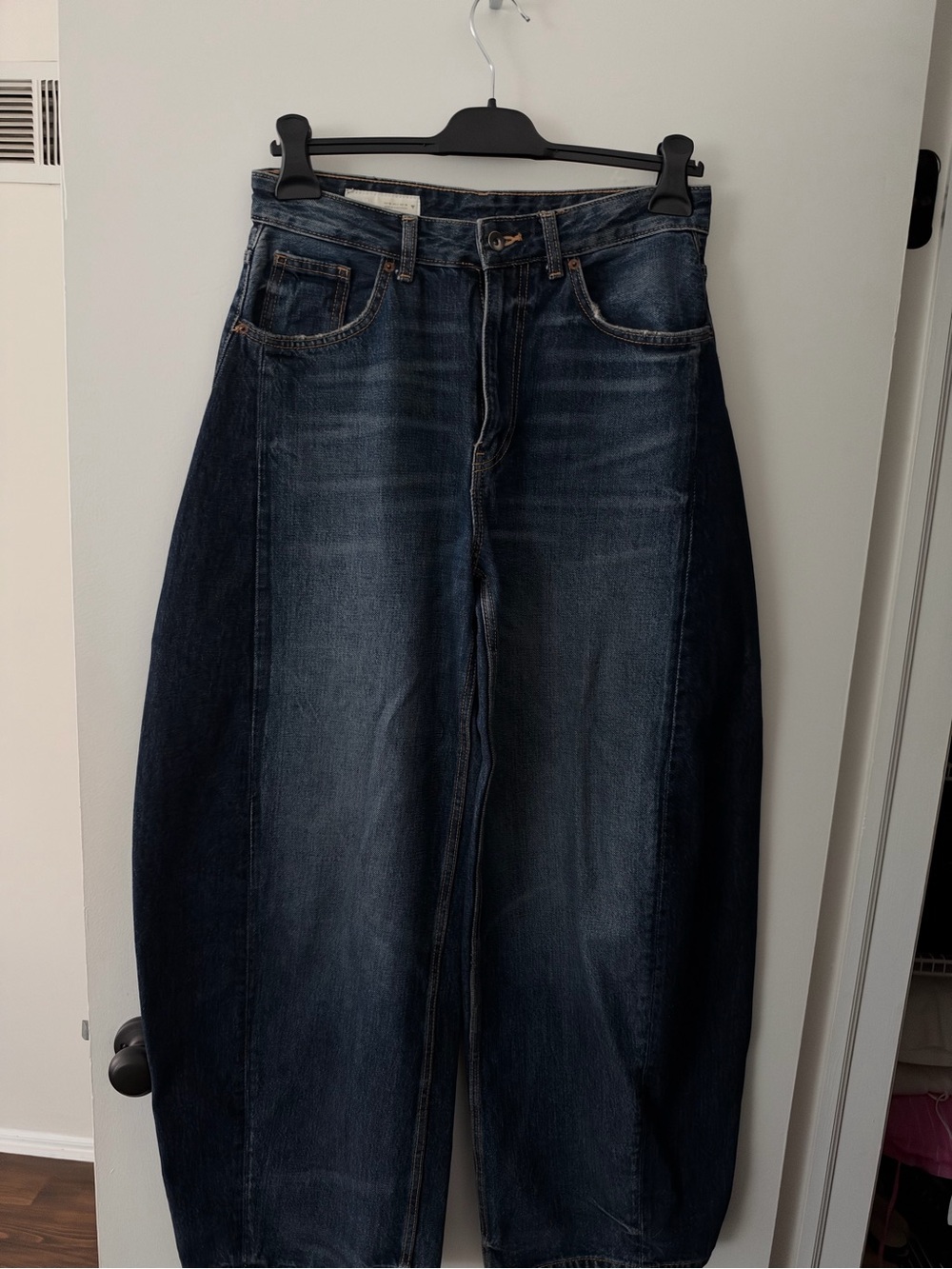 ZARA Dark Blue balloon Women’s Jeans